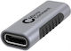 Microconnect Konverter USB-C männlich zu USB-C weiblich Gray 1Stück USB3.2CFFA