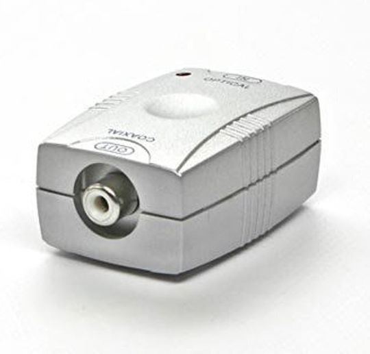 Red Fighter Μετατροπέας Toslink / RCA male σε Toslink / RCA female Κόκκινο 1τμχ