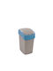 Curver Flip Bin Coș de Gunoi Plastic Albastru 25lt 1buc