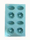ForHome Φόρμα Ζαχαροπλαστικής για Cupcakes/Muffins από Σιλικόνη 8 Θέσεων 28x17εκ.