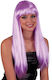 Carnival Wig Straight Purple