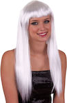 Carnival Wig Straight White