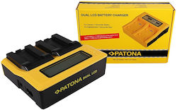 Patona Double Battery Charger Compatible with Casio