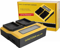 Patona Double Battery Charger Compatible with Fujifilm