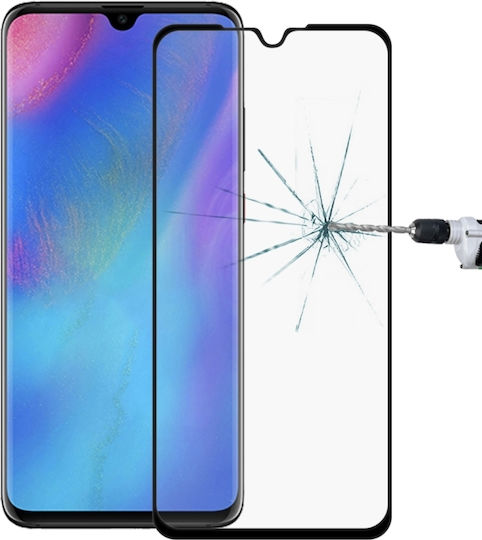 9D Full Face Tempered Glass Black (Huawei P30)
