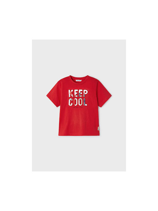 Mayoral Παιδικό T-shirt Κόκκινο