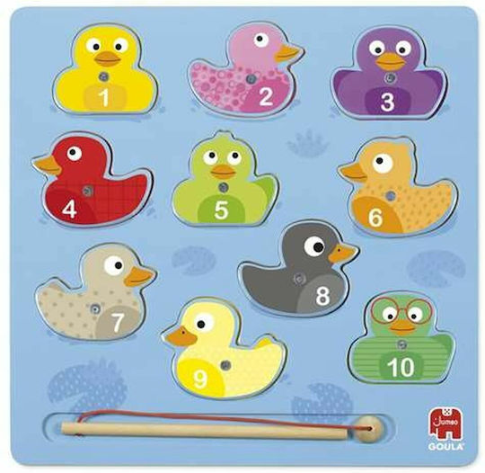 Детски Пъзел Μagnetic Ducks за 2+ Години 10бр Goula