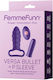FemmeFunn Πρωκτική Σφήνα με Δόνηση Μωβ 20.2cm