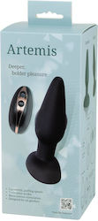 Seven Creations Artemis Dop Anal cu Funcție Wireless și Vibrație Neagră