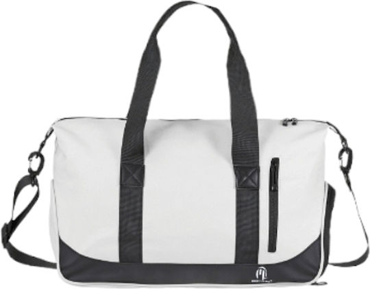 Mcan Sack Voyage 34lt White made of Artificial Leather L51xW22xH30cm