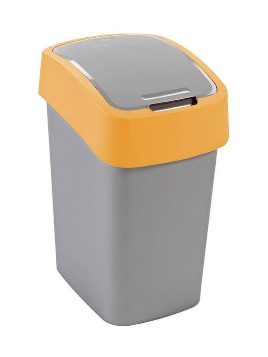 Curver Pacific Flip Κάδος Απορριμμάτων Πλαστικός Κίτρινος 25lt