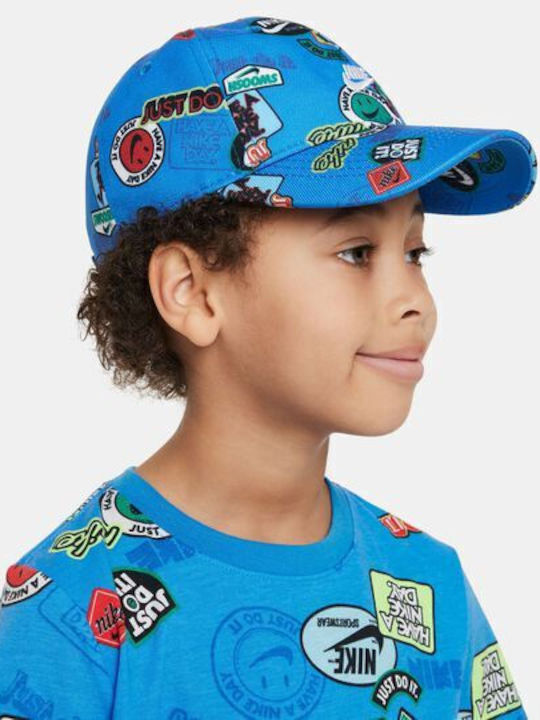 Nike Παιδικό Καπέλο Jockey Υφασμάτινο Futura Μπλε
