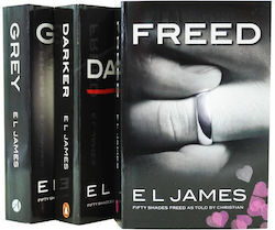 Fifty Shades of Grey As Told by Christian Trilogy Grey Darker Freed