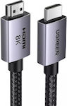 Ugreen HDMI 2.1 Cablu HDMI de sex masculin - HDMI de sex masculin 1m Negru