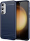 Mad Mask Brushed TPU Carbon Back Cover Silicone Blue (Galaxy S23 FE)