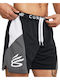 Curry Splash Short Sportliche Herrenshorts Schwarz