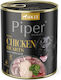 Dolina Noteci Piper Wet Food Dogs in Cans with Chicken Grain-Free & Gluten-Free 800gr Chicken hearts with spinach
