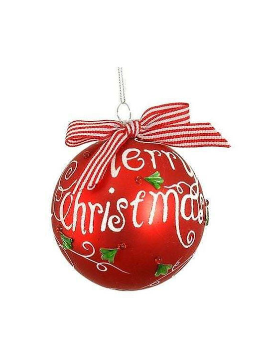 Xριστουγεννιάτικη Hanging Ball Ornament Red