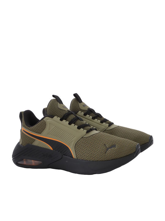 Puma X-cell Nova Fs Ultra Ανδρικά Αθλητικά Παπούτσια Running Χακί