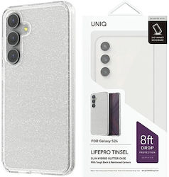 Uniq Coperta din spate Plastic Rezistent Transparent (Galaxy S24) UNIQ-GS24HYB-LPRXLUC