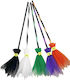 Carnival Broom White for Halloween