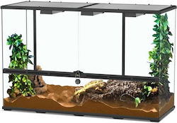 Aquatlantis Ενυδρείο Ερπετών Terrarium Μαύρο Aquatlantis Ενυδρείο Ερπετών Terrarium Μαύρο