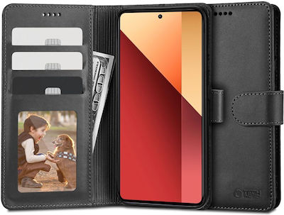 Tech-Protect Wallet Δερματίνης Ανθεκτικό Μαύρο (Redmi Note 13 Pro 4G)