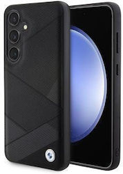 BMW Signature Leather Crossing Lines Pattern Μαύρη (Galaxy S24) BMW Signature Leather Crossing Lines Pattern Μαύρη (Galaxy S24)