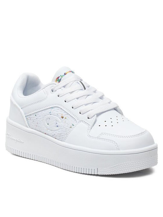 Champion Γυναικεία Sneakers Wht / Multi