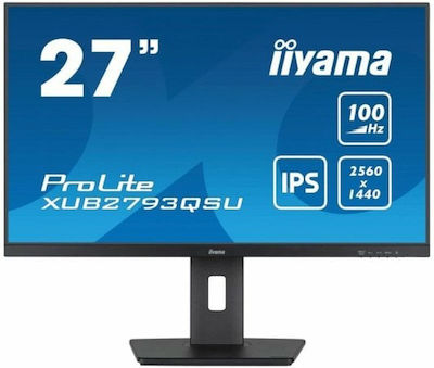 Iiyama ProLite XUB2793QSU-B6 IPS Monitor 27" QHD 2560x1440