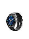 Tracer SM7 GP+ Line 45mm Smartwatch με Παλμογράφο (Μαύρο)