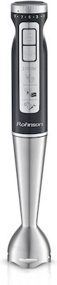 Rohnson Hand Blender with Stainless Rod 1000W Silver