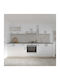 Karo Cabinet Wall Alb 80x30x60cm