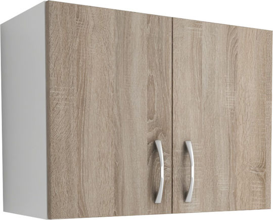 Karo Dulap de bucătărie Agățat Stejar Sonoma Inchis/alb 60x30x45buc Karo Dulap de bucătărie Agățat Stejar Sonoma Inchis/alb 60x30x45buc