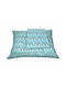 Astron Italy Set Kids Sheets Cotton Penguins Aqua 175x260cm