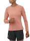 Salomon Cross Bluză Sportivă pentru Femei Mânecă lungă Uscare rapidă Roz