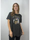 Only Damen T-shirt Black