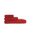 Homeline Πετσέτα Χεριών 5005 30x50εκ. Red Βάρους 600gr/m²