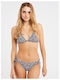 Protest Padded Triangle Bikini Top Multicolour Polka Dot