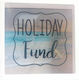 Tatu Moyo Spardose Plastik Light Blue 15x15x5cm