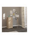 Schrank Boden Creta Stejar Sonoma 40x42x90cm