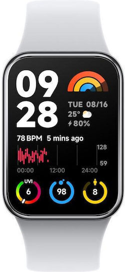 Xiaomi Smart Band 8 Pro Waterproof Silver