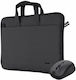 Trust Bologna Shoulder / Handheld Bag for Laptop Black