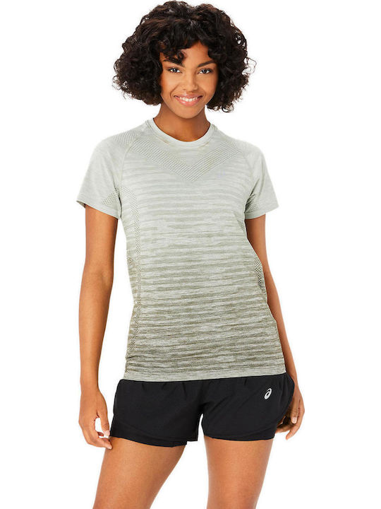 ASICS Women's T-shirt Green