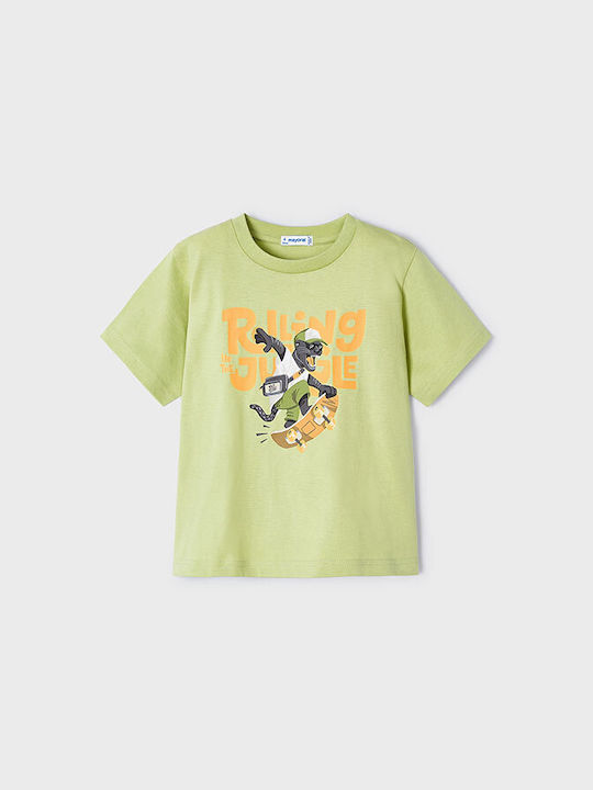 Mayoral Kids Blouse Short Sleeve Green