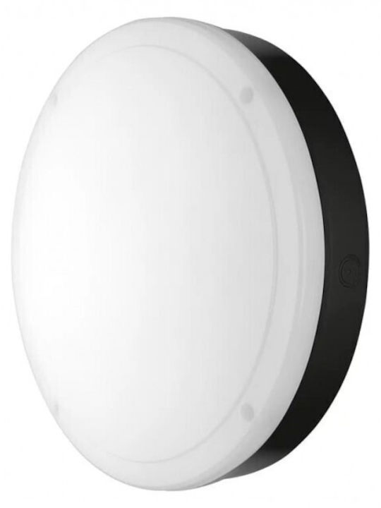 Ledvance Επιτοίχια Εξωτερική Πλαφονιέρα LED IP65 15W με Φυσικό Λευκό Φως