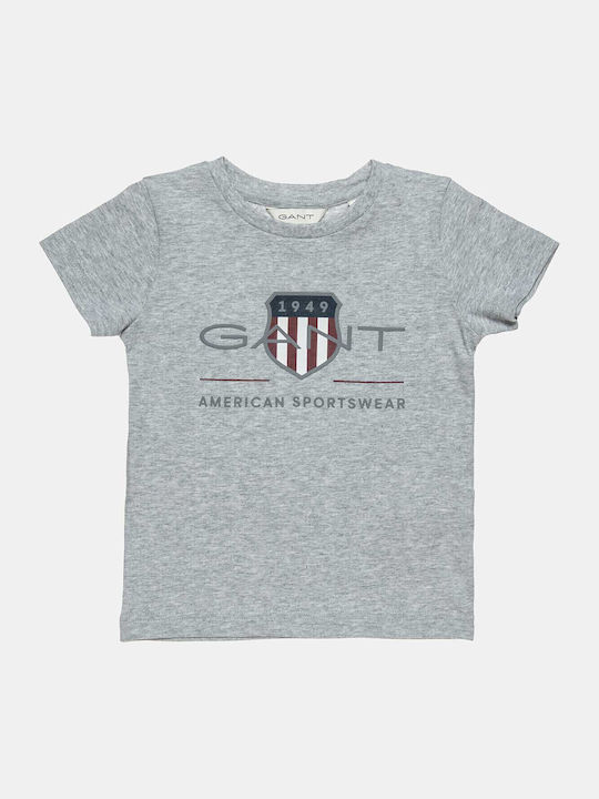 Kids' Shirt Short Sleeve Gray