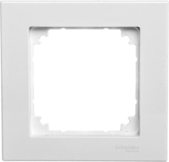 Schneider Electric Merten M-plan Switch Frame 1 Position in White Color MTN515125