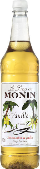 Monin Syrup for Cocktails with Flavor Madagascar vanilla 1000ml