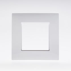 Polmark Πλαίσιο Διακόπτη 1 Θέσης σε Ροζ Χρώμα R-1Q.BI